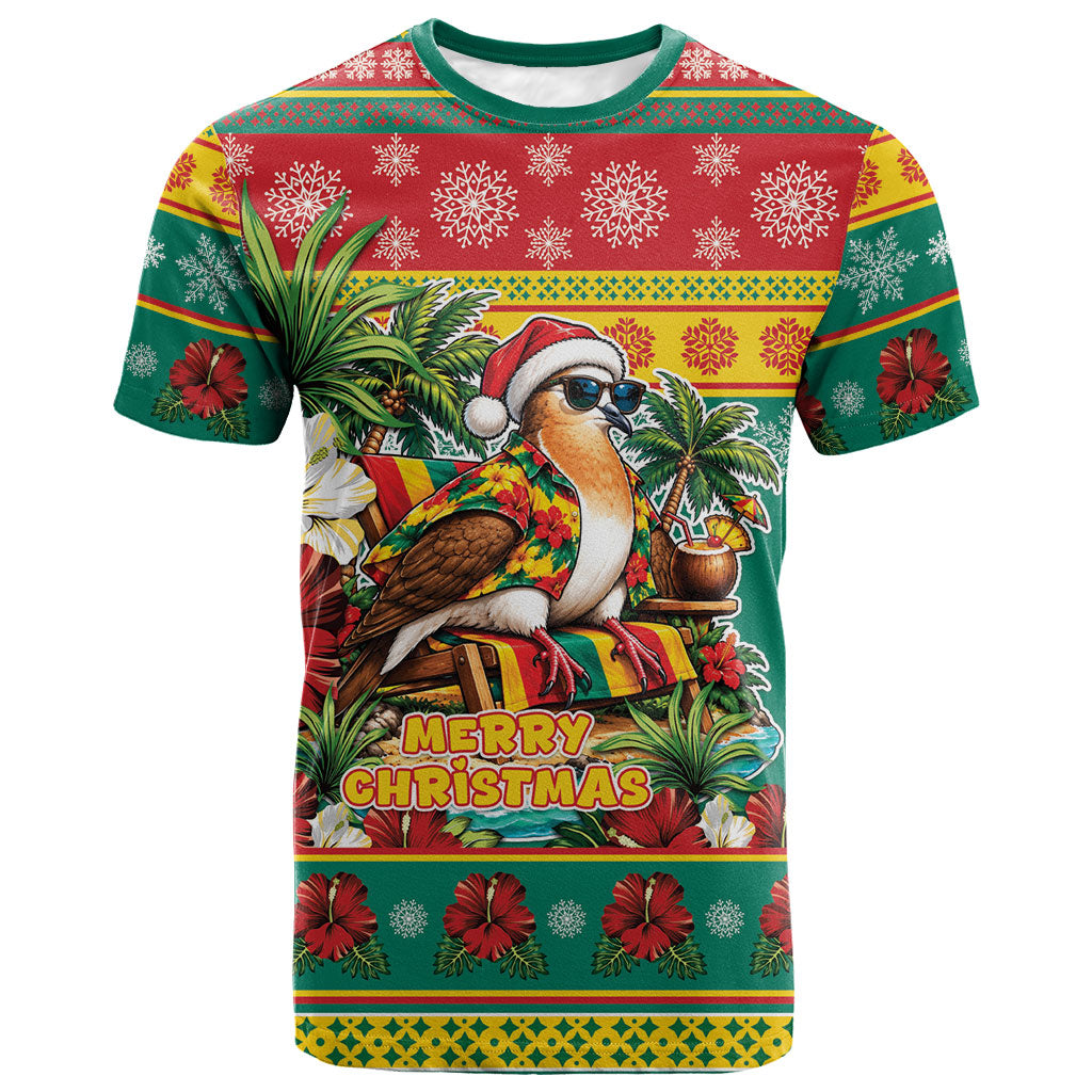 Afro-Grenadian Christmas T shirt This Grenada Dove Needs A Beach Retreat