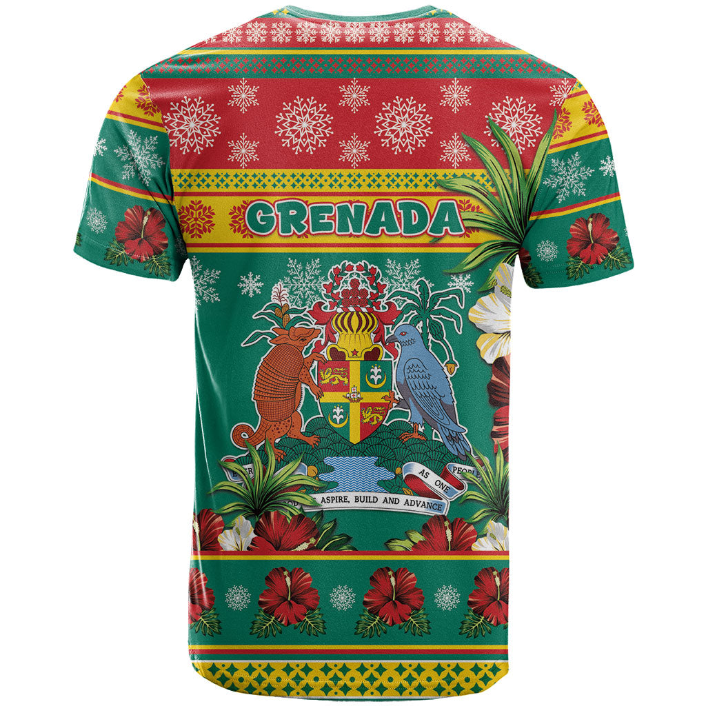 Afro-Grenadian Christmas T shirt This Grenada Dove Needs A Beach Retreat