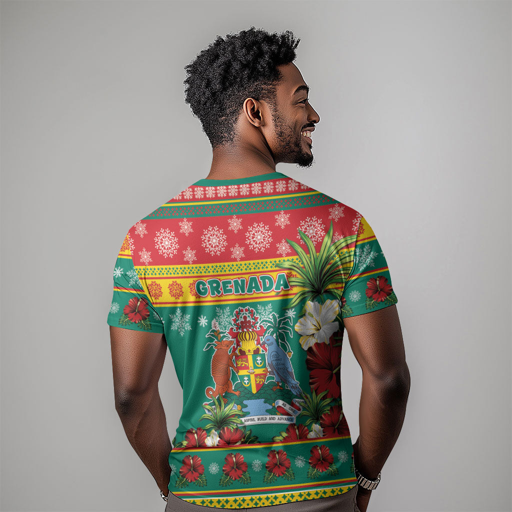 Afro-Grenadian Christmas T shirt This Grenada Dove Needs A Beach Retreat
