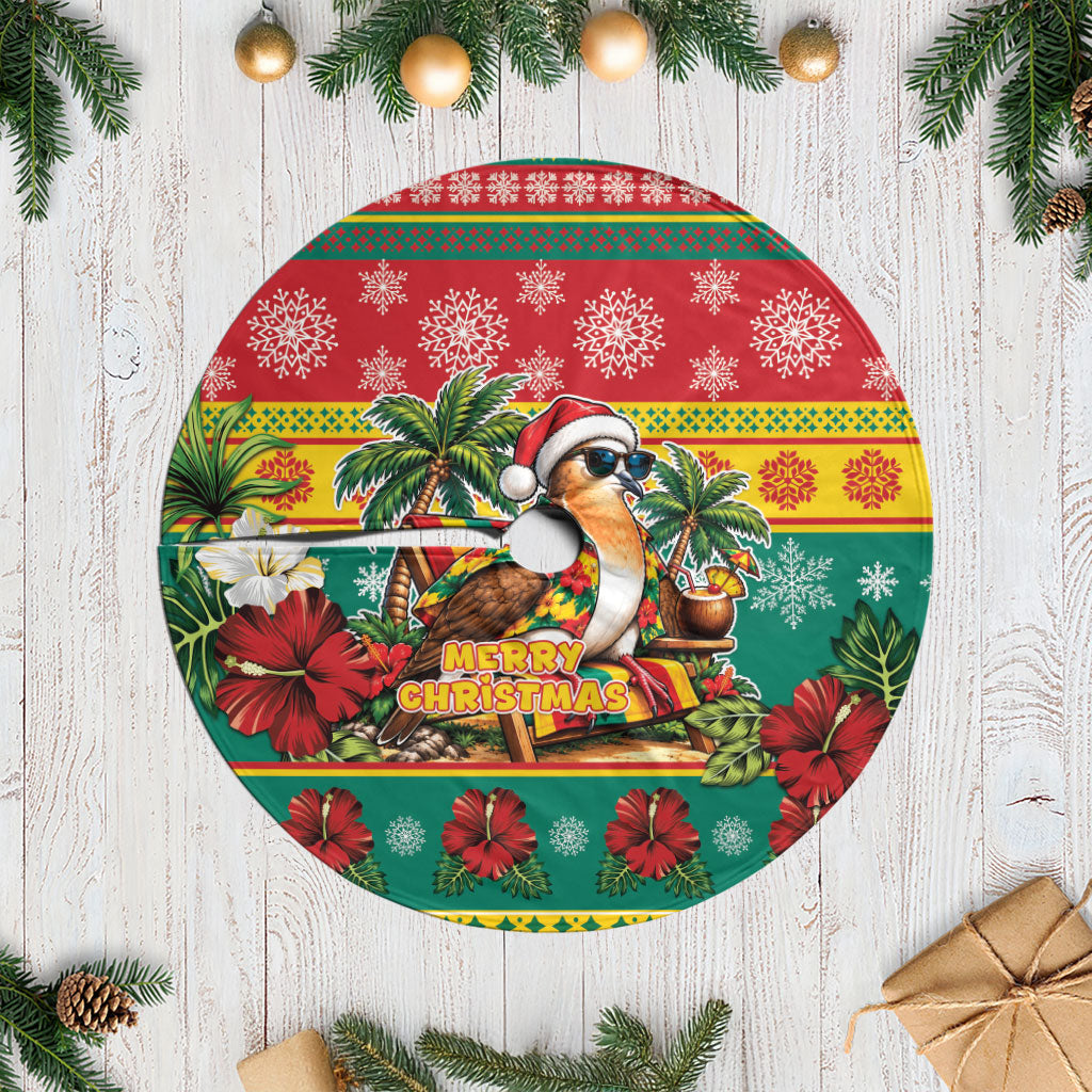 Afro-Grenadian Christmas Tree Skirt This Grenada Dove Needs A Beach Retreat
