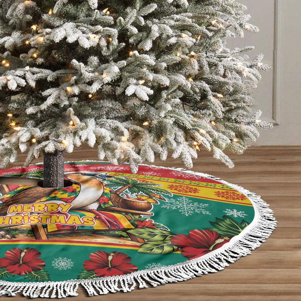 Afro-Grenadian Christmas Tree Skirt This Grenada Dove Needs A Beach Retreat