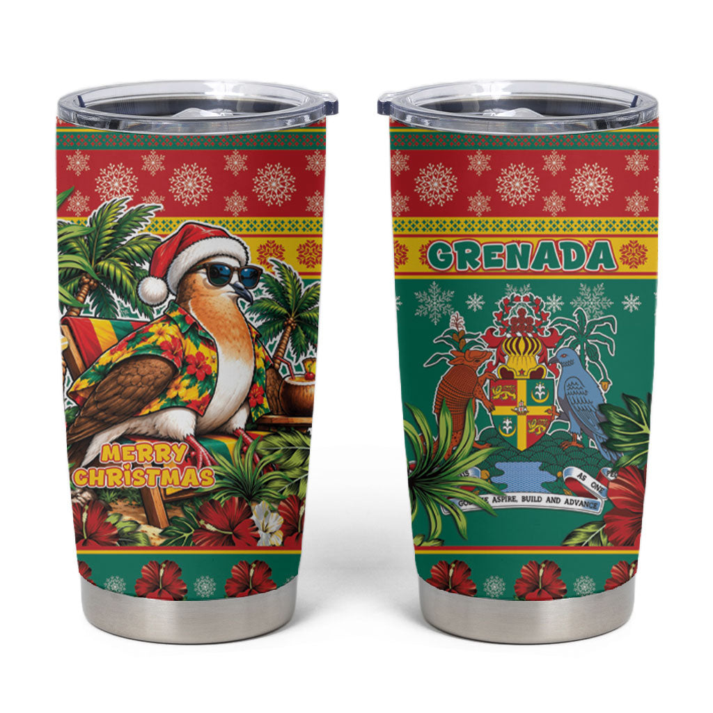Afro-Grenadian Christmas Tumbler Cup This Grenada Dove Needs A Beach Retreat