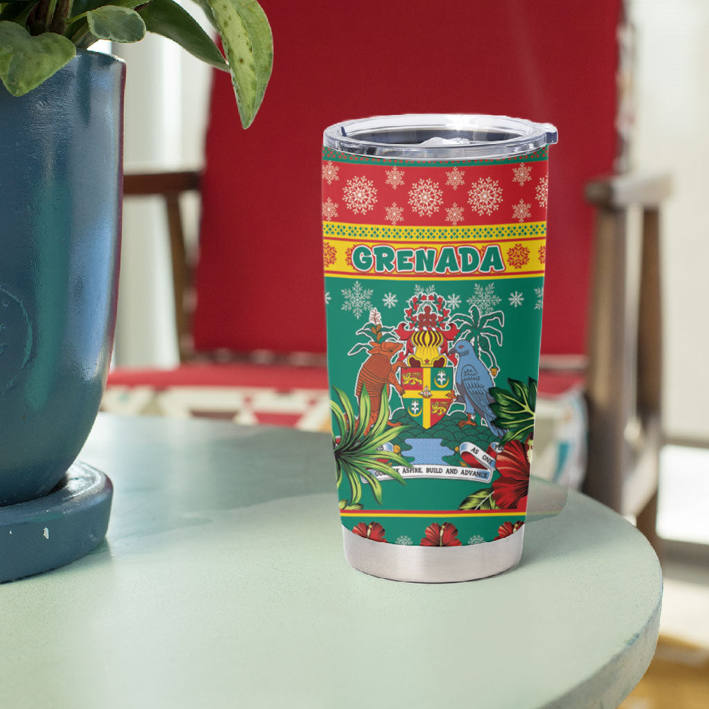 Afro-Grenadian Christmas Tumbler Cup This Grenada Dove Needs A Beach Retreat