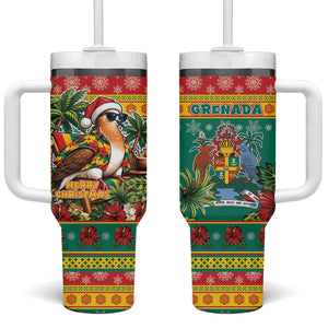 Afro-Grenadian Christmas Tumbler With Handle This Grenada Dove Needs A Beach Retreat