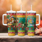 Afro-Grenadian Christmas Tumbler With Handle This Grenada Dove Needs A Beach Retreat