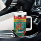Afro-Grenadian Christmas Tumbler With Handle This Grenada Dove Needs A Beach Retreat