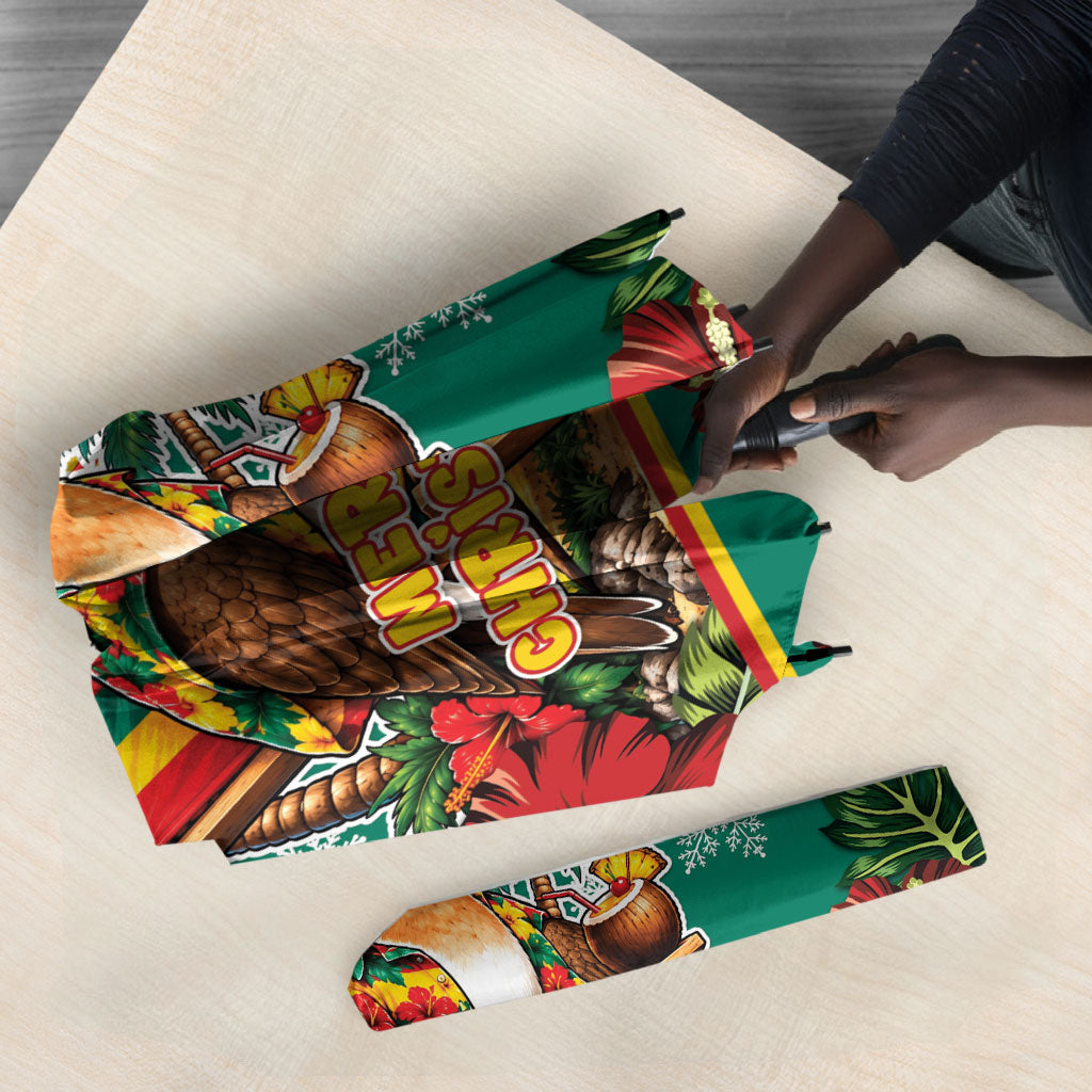 Afro-Grenadian Christmas Umbrella This Grenada Dove Needs A Beach Retreat