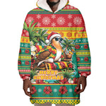 Afro-Grenadian Christmas Wearable Blanket Hoodie This Grenada Dove Needs A Beach Retreat