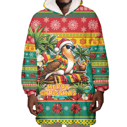 Afro-Grenadian Christmas Wearable Blanket Hoodie This Grenada Dove Needs A Beach Retreat