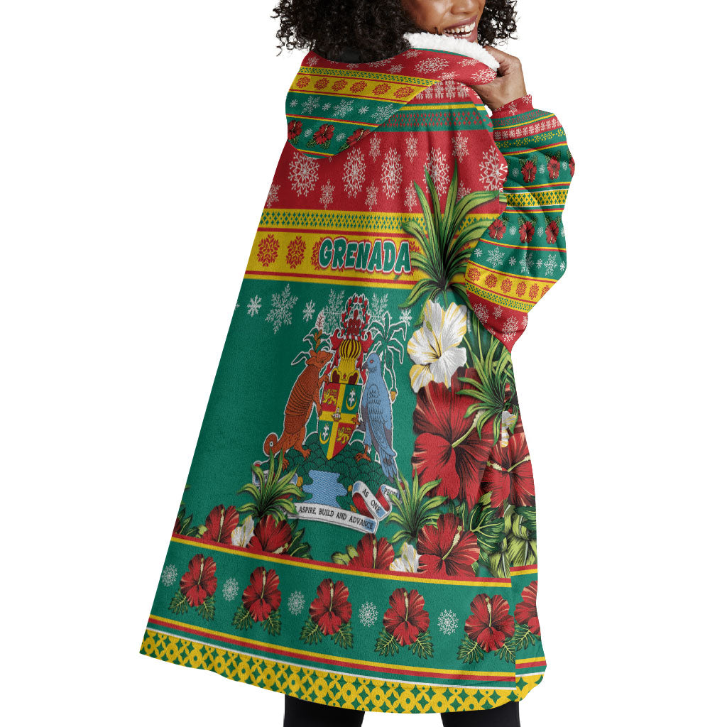 Afro-Grenadian Christmas Wearable Blanket Hoodie This Grenada Dove Needs A Beach Retreat