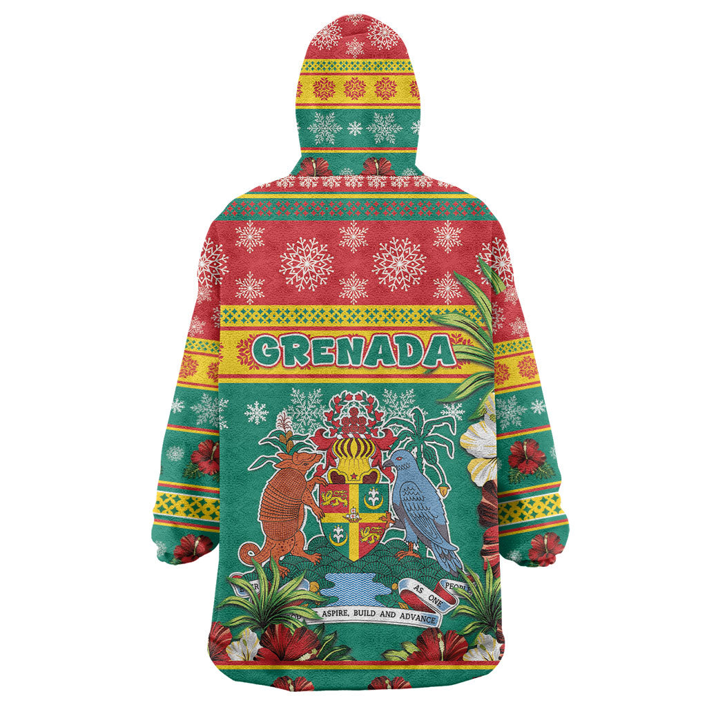 Afro-Grenadian Christmas Wearable Blanket Hoodie This Grenada Dove Needs A Beach Retreat
