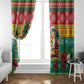 Afro-Grenadian Christmas Window Curtain This Grenada Dove Needs A Beach Retreat
