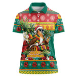 Afro-Grenadian Christmas Women Polo Shirt This Grenada Dove Needs A Beach Retreat
