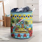 Afro-Saint Lucian Christmas Laundry Basket This Amazona Parrot Needs A Beach Retreat