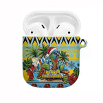 Afro-Saint Lucian Christmas AirPods Case This Amazona Parrot Needs A Beach Retreat
