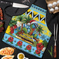 Afro-Saint Lucian Christmas Apron This Amazona Parrot Needs A Beach Retreat