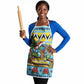 Afro-Saint Lucian Christmas Apron This Amazona Parrot Needs A Beach Retreat