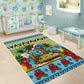 Afro-Saint Lucian Christmas Area Rug This Amazona Parrot Needs A Beach Retreat