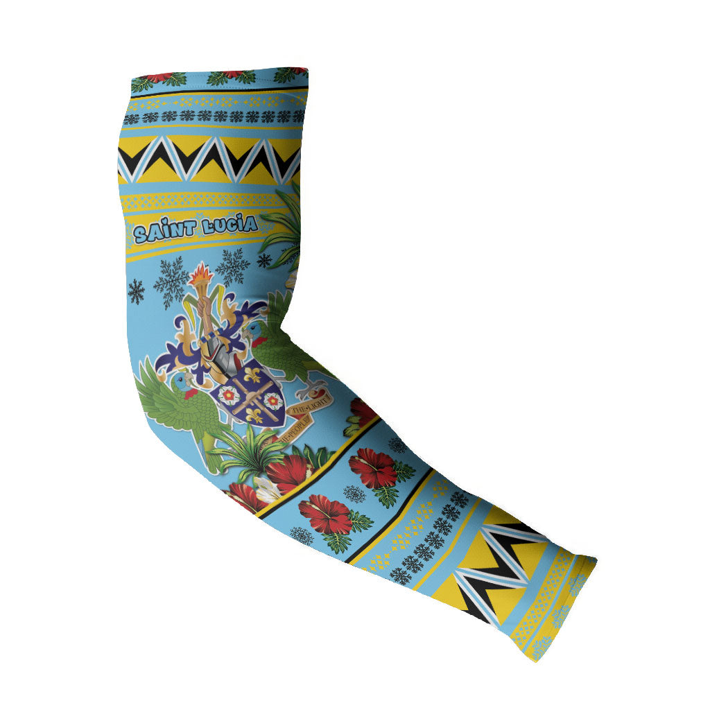 Afro-Saint Lucian Christmas Arm Sleeves This Amazona Parrot Needs A Beach Retreat
