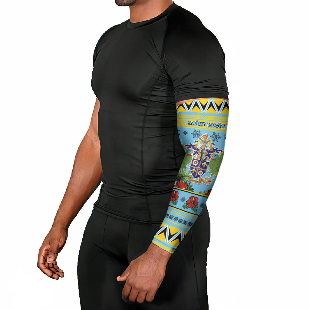 Afro-Saint Lucian Christmas Arm Sleeves This Amazona Parrot Needs A Beach Retreat