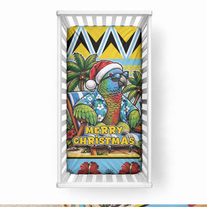 Afro-Saint Lucian Christmas Baby Bed Cover This Amazona Parrot Needs A Beach Retreat