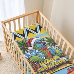 Afro-Saint Lucian Christmas Baby Bed Cover This Amazona Parrot Needs A Beach Retreat