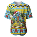 Afro-Saint Lucian Christmas Baseball Jersey This Amazona Parrot Needs A Beach Retreat