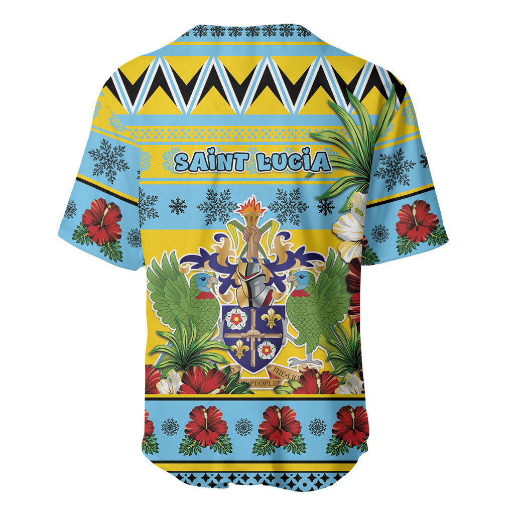 Afro-Saint Lucian Christmas Baseball Jersey This Amazona Parrot Needs A Beach Retreat