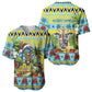 Afro-Saint Lucian Christmas Baseball Jersey This Amazona Parrot Needs A Beach Retreat