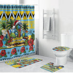 Afro-Saint Lucian Christmas Bathroom Set This Amazona Parrot Needs A Beach Retreat