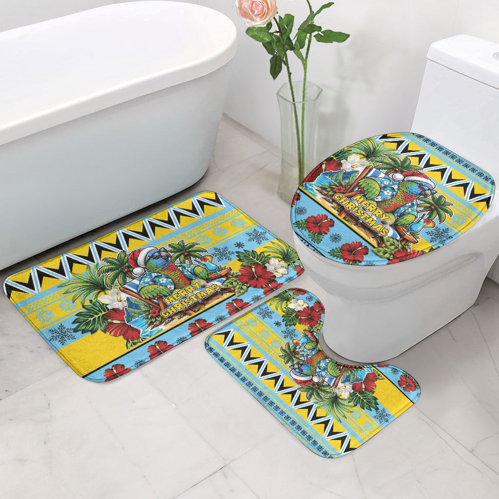 Afro-Saint Lucian Christmas Bathroom Set This Amazona Parrot Needs A Beach Retreat
