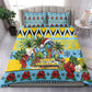 Afro-Saint Lucian Christmas Bedding Set This Amazona Parrot Needs A Beach Retreat
