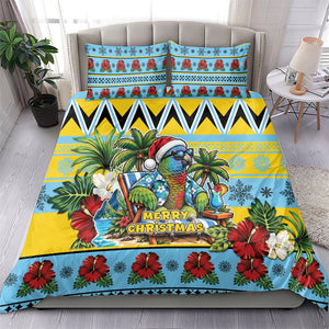 Afro-Saint Lucian Christmas Bedding Set This Amazona Parrot Needs A Beach Retreat