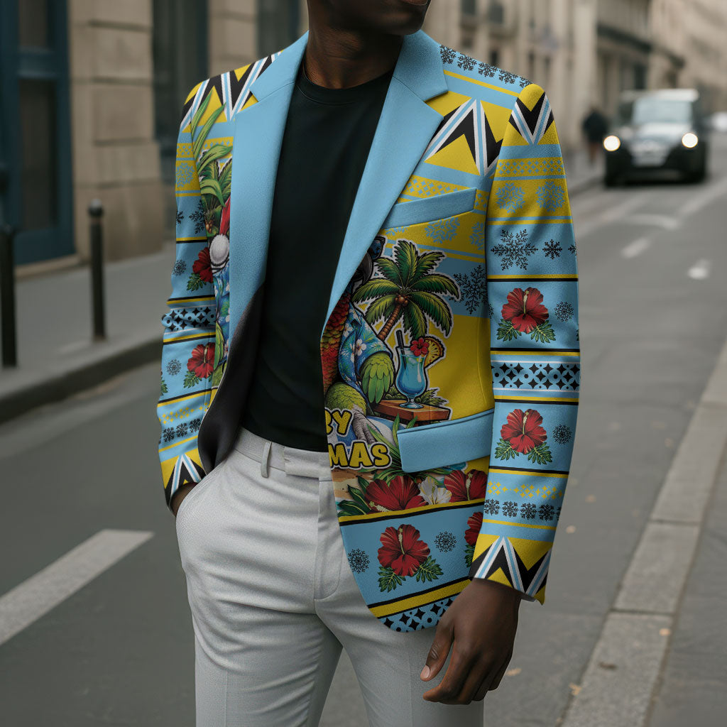 Afro-Saint Lucian Christmas Blazer This Amazona Parrot Needs A Beach Retreat