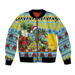 Afro-Saint Lucian Christmas Bomber Jacket This Amazona Parrot Needs A Beach Retreat