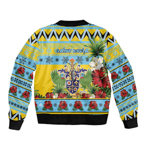 Afro-Saint Lucian Christmas Bomber Jacket This Amazona Parrot Needs A Beach Retreat