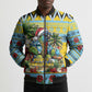 Afro-Saint Lucian Christmas Bomber Puffer Jacket This Amazona Parrot Needs A Beach Retreat