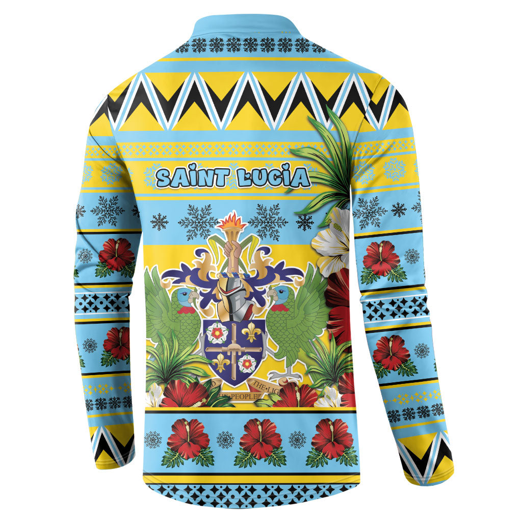 Afro-Saint Lucian Christmas Button Sweatshirt This Amazona Parrot Needs A Beach Retreat