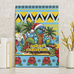 Afro-Saint Lucian Christmas Canvas Wall Art This Amazona Parrot Needs A Beach Retreat