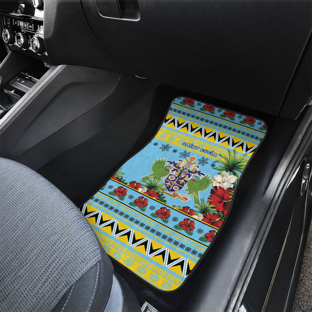 Afro-Saint Lucian Christmas Car Mats This Amazona Parrot Needs A Beach Retreat