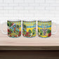 Afro-Saint Lucian Christmas Ceramic Mug This Amazona Parrot Needs A Beach Retreat