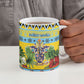 Afro-Saint Lucian Christmas Ceramic Mug This Amazona Parrot Needs A Beach Retreat