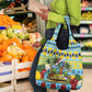 Afro-Saint Lucian Christmas Grocery Bag This Amazona Parrot Needs A Beach Retreat