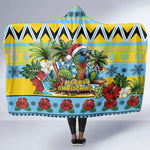 Afro-Saint Lucian Christmas Hooded Blanket This Amazona Parrot Needs A Beach Retreat