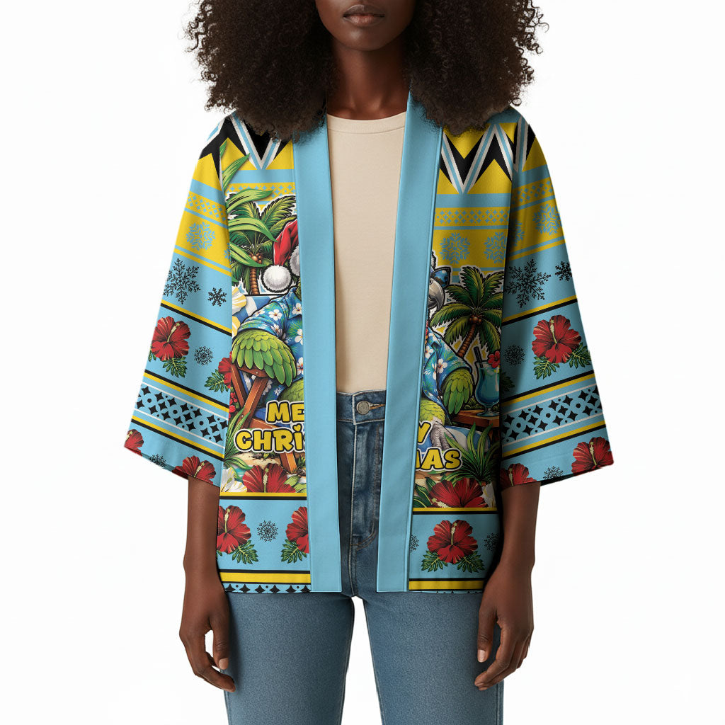 Afro-Saint Lucian Christmas Kimono This Amazona Parrot Needs A Beach Retreat