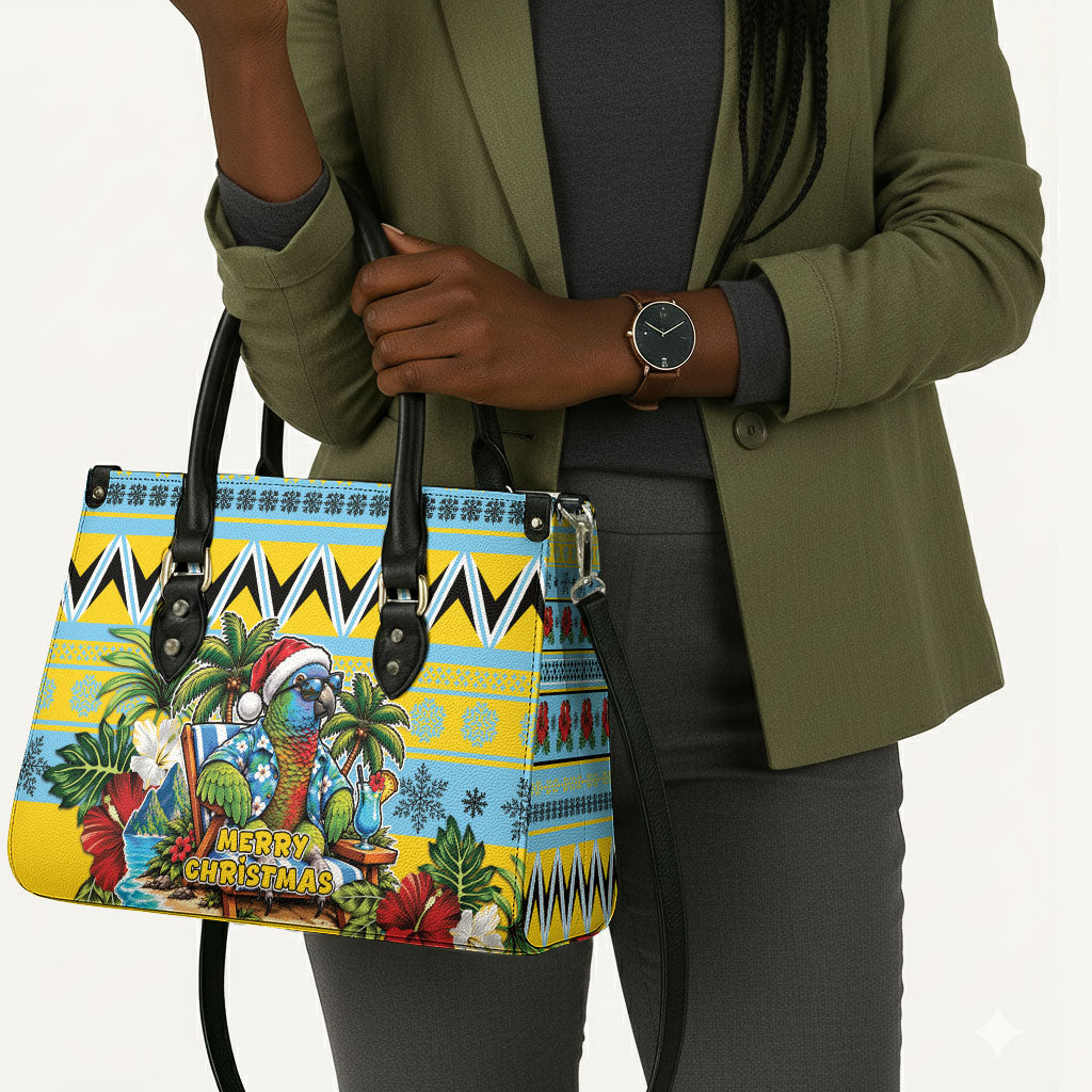 Afro-Saint Lucian Christmas Leather Bag This Amazona Parrot Needs A Beach Retreat