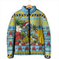 Afro-Saint Lucian Christmas Padded Jacket This Amazona Parrot Needs A Beach Retreat