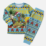 Afro-Saint Lucian Christmas Pajama Set This Amazona Parrot Needs A Beach Retreat