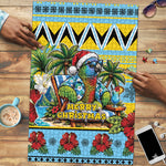 Afro-Saint Lucian Christmas Puzzle This Amazona Parrot Needs A Beach Retreat