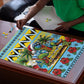 Afro-Saint Lucian Christmas Puzzle This Amazona Parrot Needs A Beach Retreat